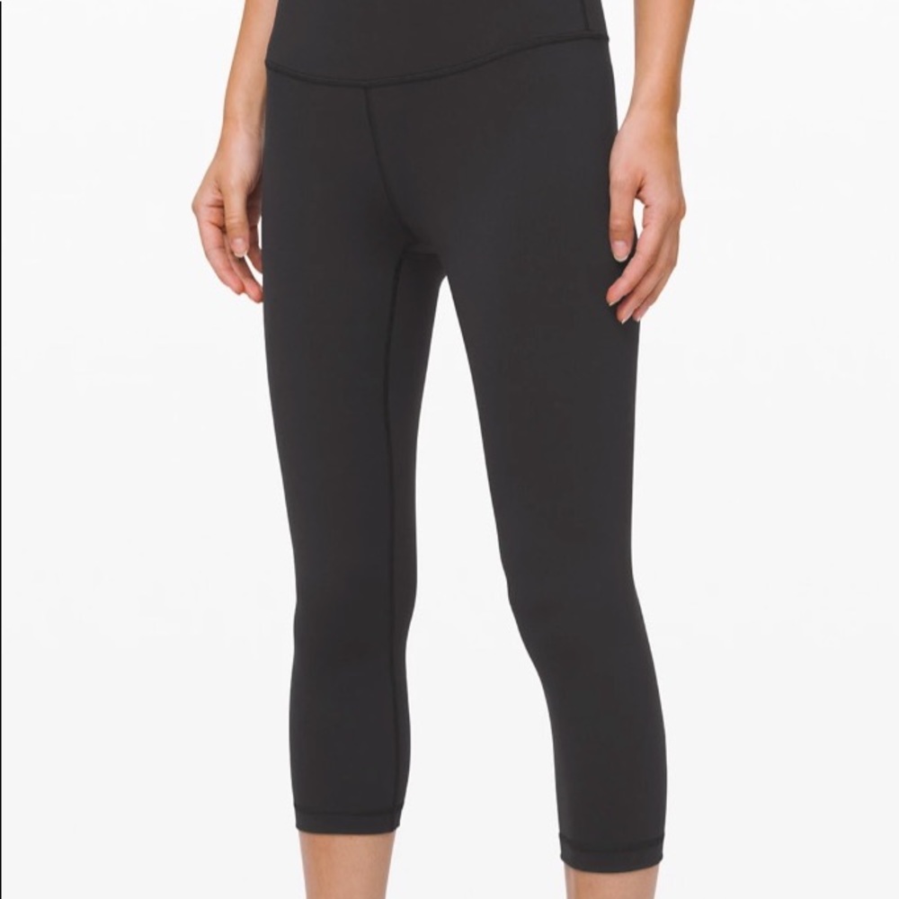Cropped high rise wunder under leggings